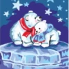 Collection D'Art Tapestry Canvas 20X25 Polar Bears -Cheap Knitting Needles Store da3235 wnjf33ja.zji