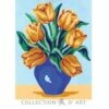 Collection D'Art Tapestry Canvas 20X25 Vase Of Tulips -Cheap Knitting Needles Store da3240 js51vidd.wju