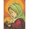Collection D'Art Tapestry Canvas 30X40 Madonna (Lime) & Child -Cheap Knitting Needles Store da6068 q2v0f0km.hil