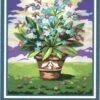 Collection D'Art Tapestry Canvas 30X40 Pot Of Primulas -Cheap Knitting Needles Store da6208 dbngz1bt.ypn