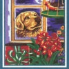 Collection D'Art Tapestry Canvas 30X40 Dog At Window -Cheap Knitting Needles Store da6215 f4o30quv.4wi