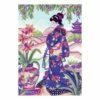 Collection D'Art Tapestry Canvas 30X40 Japanese Lady -Cheap Knitting Needles Store da6216 yad5hy4g.pji