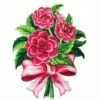 Collection D'Art Tapestry Canvas 30X40 Posy- Dark Pink -Cheap Knitting Needles Store da6241 xuylasu0.mc5