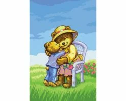 Collection D'Art Tapestry Canvas 30X40 Grandma Love