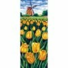 Collection D'Art Tapestry Canvas 30X60 Field Of Tulips -Cheap Knitting Needles Store da8048 vmpr1dai.ok3