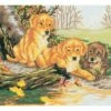 Collection D'Art Tapestry Canvas 25X30 Three Puppies -Cheap Knitting Needles Store daa38 3gvtrruv.dhd