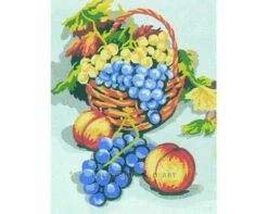 Collection D'Art Tapestry Canvas 25X30 Fruit Still Life