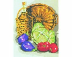 Collection D'Art Tapestry Canvas 25X30 Still Life Tomatoes