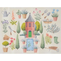Elizabeth Bradley Tapestry Kit - Chelsea Eccentric Garden -Cheap Knitting Needles Store download28 1q1j415k.45q