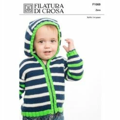 Filatura Di Crosa F1069 Stripped Hoodie