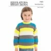Filatura Di Crosa Pattern F1072 Texture And Stripes Jumper 2 Filatura Di Crosa Pattern F1072 Texture And Stripes Jumper -Cheap Knitting Needles Store f1072 1 637406201124050258