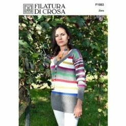 Filatura Di Crosa Pattern F1083 Striped Pullover