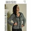 Filatura Di Crosa Pattern F1084 Marl Jacket -Cheap Knitting Needles Store f1084 1 637406201063403579