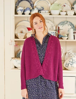 Rowan Knitting Pattern - Gallerie Cardigan