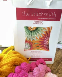 The Stitchsmith Gerbera Needlepoint Kit -Cheap Knitting Needles Store gerbera needlepoint uj0hmdvq.2wi
