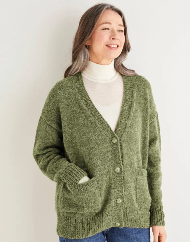 Sirdar 10181 - V-Neck Cardigan 8 Sirdar 10181 - V-Neck Cardigan - Image 6