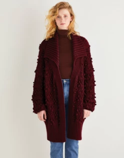 Sirdar 10167 Longline Textured Cardigan - Knitting Pattern -Cheap Knitting Needles Store image 2023 07 19t102 jg5a5k2r.22d