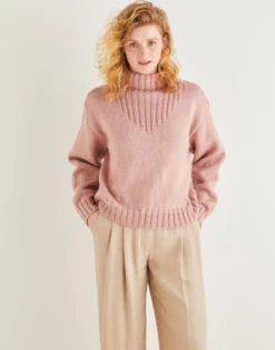 Sirdar 10169 Funnel Neck Rib Detail - Knitting Pattern -Cheap Knitting Needles Store image 2023 07 19t102 qeesouuw.rea