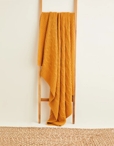 Sirdar 10232 Diamond Textured Blanket- Knitting Pattern 3 Sirdar 10232 Diamond Textured Blanket- Knitting Pattern