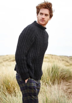 Rowan Knitting Pattern - Trent Rib Sweater -Cheap Knitting Needles Store image2 zhzo3xoa.auv