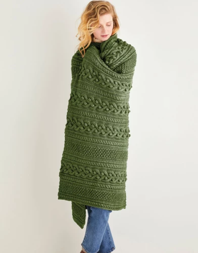 Sirdar 10158 Bobble Detail Blanket - Knitting Pattern 7 Sirdar 10158 Bobble Detail Blanket - Knitting Pattern - Image 5