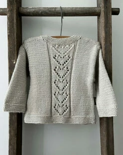 The Kiwi Stitch & Knit Co Lilly Cardigan (6M-9Years) - Knitting Pattern / Kit -Cheap Knitting Needles Store img3747 lilly back 4 5gxpmmid.kfx