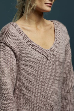 Rowan Knitting Pattern - Jessica V-neck Jumper -Cheap Knitting Needles Store jessica6medium2 s1dm5lms.haw