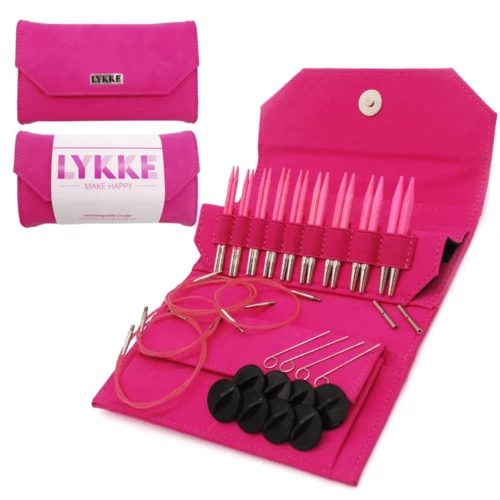Lykke BLUSH 3.5" IC Set - Fuchsia Denim Effect 3 Lykke BLUSH 3.5" IC Set - Fuchsia Denim Effect