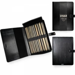 Lykke 14" Straight Set - Black Faux