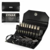 Lykke DRIFTWOOD 3.5" IC Set - Black Faux Leather -Cheap Knitting Needles Store k lykke dw 35ic set dgnrffa1.izw