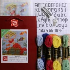 Jolly Red Needlepoint Kit - Mermaid 5 Jolly Red Needlepoint Kit - Mermaid -Cheap Knitting Needles Store kkmd21 2 637406220559099570