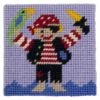 Jolly Red Kids Tapestry Kit - Pirate -Cheap Knitting Needles Store kkpi3370 1 637406204341644912