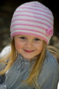 Lisa F LC08 - Kezia Flower Hat - Knitting Pattern -Cheap Knitting Needles Store lc08keziaflowerhat2l qisjb40z.5gu