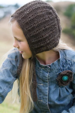 Lisa F LC31 - Marianne Hood & Brooch - Knitting Pattern -Cheap Knitting Needles Store lc31mariannehoodandb 1rystosh.twy