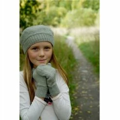 Lisa F Little Cupcakes Alyssa Beret And Mittens - LC36