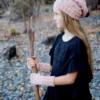 Lisa F LC37 - Lucille Hat & Mitts - Knitting Pattern -Cheap Knitting Needles Store lc36alyssamittensand axkwtgvv.pcs