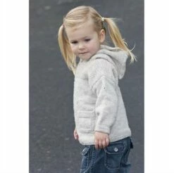 Lisa F Little Cupcakes LF05 Textured Hoodie With Patch Pockets -Cheap Knitting Needles Store lf05 3 637406200814584702