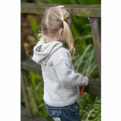 Lisa F Little Cupcakes LF05 Textured Hoodie With Patch Pockets -Cheap Knitting Needles Store lf05 4 637406200815133033