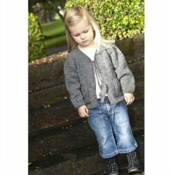 Lisa F Little Cupcakes LF09 Leaf Detail Cardigan -Cheap Knitting Needles Store lf09 3 637406201276154907