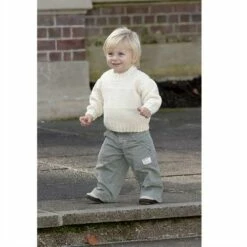 Lisa F Little Cupcakes LF16 Textured Stripe Sweater With Cable Rib -Cheap Knitting Needles Store lf16 2 637406201296500095