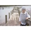Lisa F Little Cupcakes LF27 Boys V-Neck Vest And Rib Beanie -Cheap Knitting Needles Store lf27 1 637406200327830604