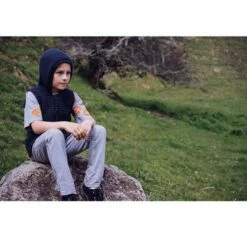 Lisa F Little Cupcakes LF28 Alexandra Hooded Vest -Cheap Knitting Needles Store lf28 3 637406201292375668