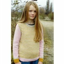 Lisa F Little Cupcakes LF33 Quinn Sweater Knitting Pattern