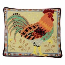 Jolly Red Tapestry Kit - Old English Cockerel