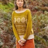 Sirdar Fairisle Striped Slouchy Sweater In Country Classic 4 Ply -Cheap Knitting Needles Store open uri20200203 4 a ojewwazj.0gg
