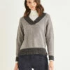 Sirdar Women’s Crossover Detail V-neck Sweater In Haworth Tweed 10151 -Cheap Knitting Needles Store open uri20200916 4 1 dkfzbf3d.y1x
