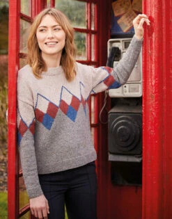 Sirdar Women’s Intarsia Argyll Sweater In Haworth Tweed 10155 -Cheap Knitting Needles Store open uri20200916 4 1 j4hylnkv.zy3