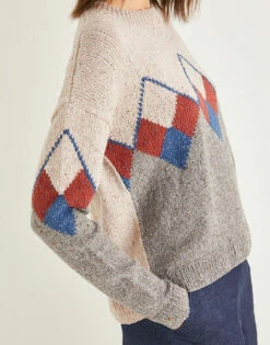Sirdar Women’s Intarsia Argyll Sweater In Haworth Tweed 10155 -Cheap Knitting Needles Store open uri20200916 4 l mlw0cogy.dve