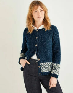Sirdar Women’s Yorkshire Fairisle Cardigan - Knitting Kit / Pattern -Cheap Knitting Needles Store open uri20200916 4 q 3f1x2xgs.hgj
