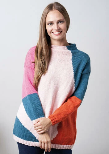 Rowan Knitting Pattern - Grocery Sweater 4 Rowan Knitting Pattern - Grocery Sweater - Image 2